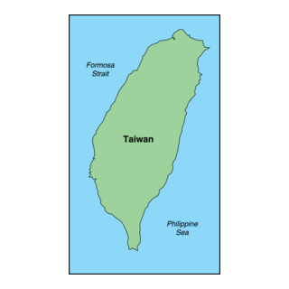 MAP OF TAIWAN Logo PNG Vector