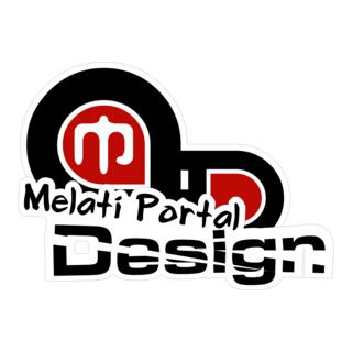 Melati Portal Design Logo PNG Vector