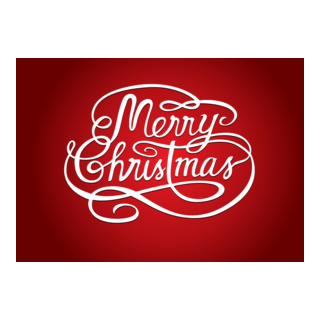 MERRY CHRISTMAS TEXT Logo PNG Vector