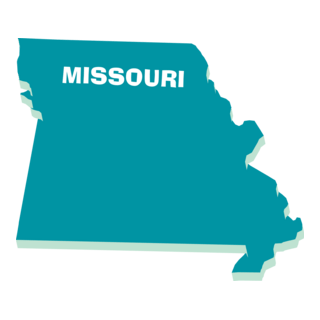 MISSOURI 3D MAP Logo PNG Vector