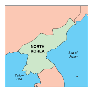 NORTH KOREA MAP Logo PNG Vector