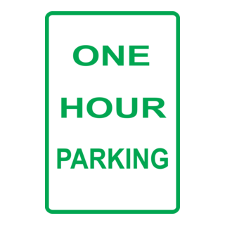 ONE HOUR PARKING Logo PNG Vector