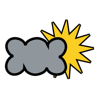 PARTLY SUNNY WEATHER SYMBO Logo PNG Vector