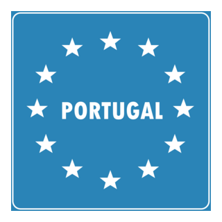 PORTUGAL ROAD SIGN Logo PNG Vector