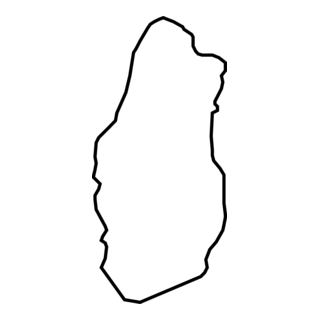 QATAR MAP Logo PNG Vector