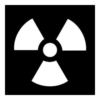 RADIOACTIVE SIGN Logo PNG Vector