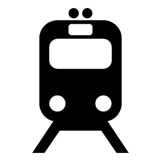 RAIL TRANSPORTATION SIGN Logo PNG Vector