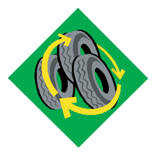 RECYCLE TIRES Logo PNG Vector