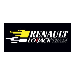 Renault LoJack Team Logo PNG Vector
