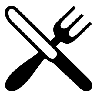 RESTAURANT TRAFFIC SIGN Logo PNG Vector