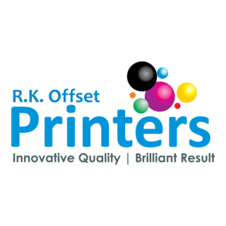 RK OFFSET Printers Logo PNG Vector