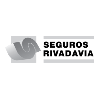 Seguros Rivadavia (Escala de Grises) Logo PNG Vector