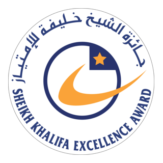Sheikh Khalifa Excellence Award Logo PNG Vector