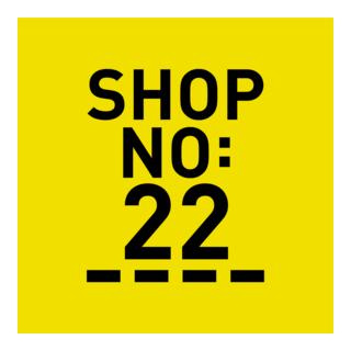 Shop No:22 Logo PNG Vector