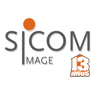 Sicom 13 Años Logo PNG Vector