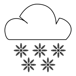 SNOWFALL SYMBOL Logo PNG Vector