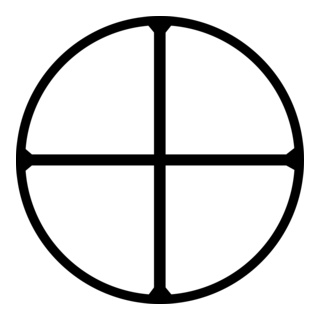 SOLAR CROSS SYMBOL Logo PNG Vector