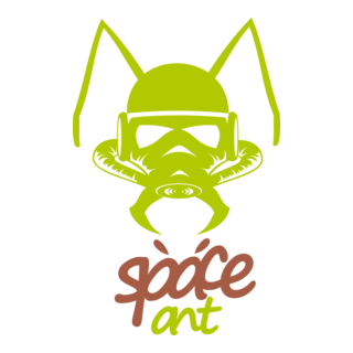 Space Ant Logo PNG Vector