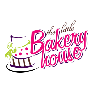 The Little Bakery House Logo PNG Vector