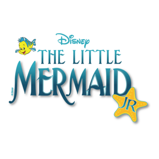The Little Mermaid Jr Logo PNG Vector