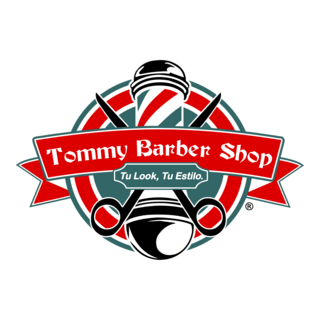 Tommy Barber Shop Logo PNG Vector