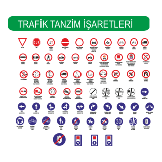 Trafik işaretleri Logo PNG Vector
