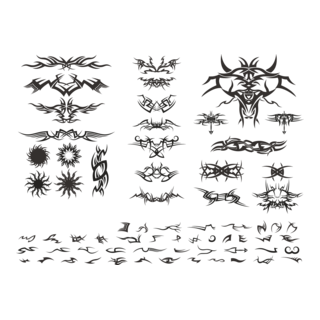 Tribal Logo PNG Vector