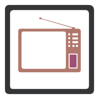 TV SET Logo PNG Vector