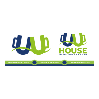 U House Logo PNG Vector