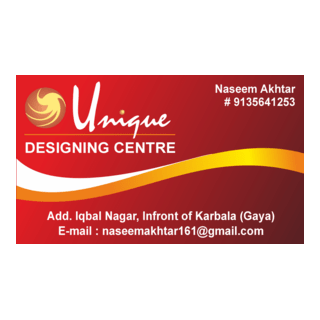 Unique Designing Centre Logo PNG Vector