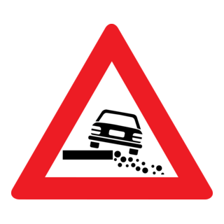 UNSTABLE VERGE SIGN Logo PNG Vector