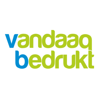 Vandaag Bedrukt Logo PNG Vector