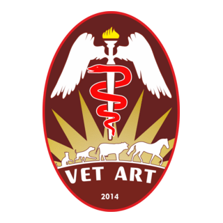 Vet Art Logo PNG Vector