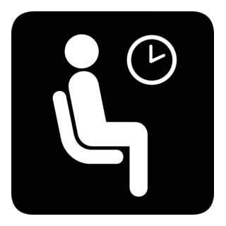 WAITING ROOM SYMBOL Logo PNG Vector