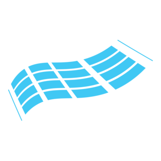 WAVY TILES OBJECT Logo PNG Vector