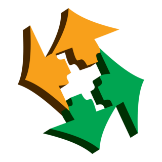 WITH 3D ARROWS Logo PNG Vector