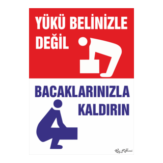 YÜKÜ BELİNİZLE DEĞİL UYARI TABELASI Logo PNG Vector