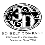 3D Belt Company Logo PNG Vector