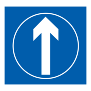 AHEAD ONLY SIGN Logo PNG Vector