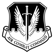 AIR COMBAT COMMAND EMBLEM Logo PNG Vector