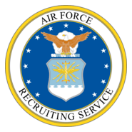 AIR FORCE RECRUITING EMBLEM Logo PNG Vector