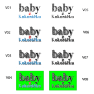 baby z Kokoráčku Logo PNG Vector