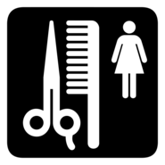 BEAUTY SALON SYMBOL Logo PNG Vector