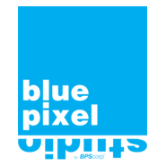 Blue Pixel Studio Logo PNG Vector