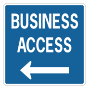 BUSINESS ACCESS SIGN Logo PNG Vector
