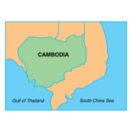 CAMBODIA MAP Logo PNG Vector
