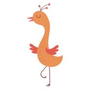 CARTOON BIRD IMAGE Logo PNG Vector