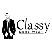 Classy Mens Wear Logo PNG Vector