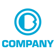 Company Blue B Logo PNG Vector