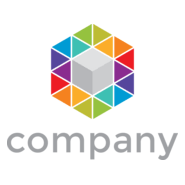 Company Cube Logo PNG Vector